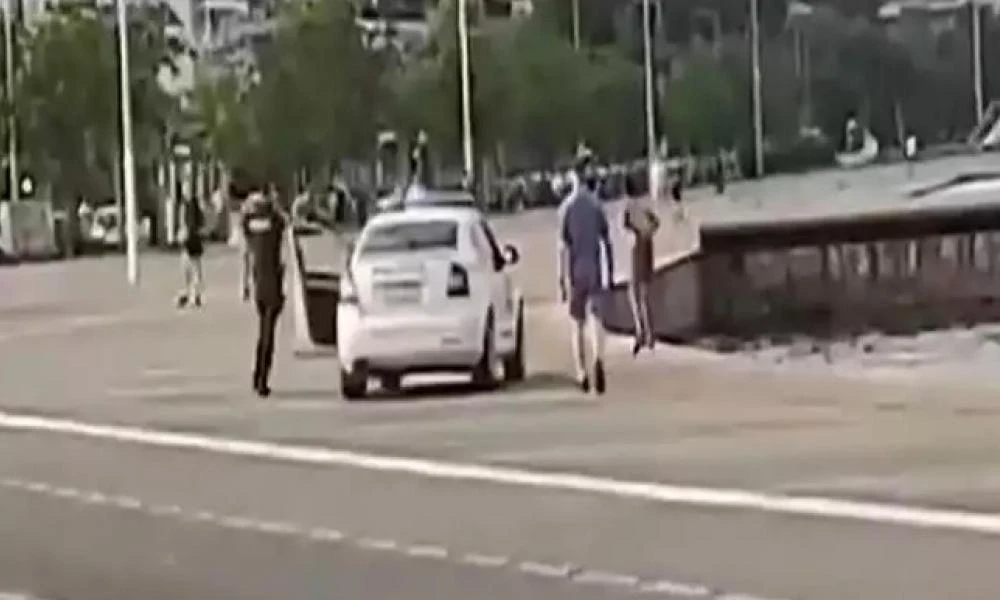 Θεσσαλονίκη: Απίστευτη σύλληψη - Έπεσε στον Θερμαϊκό με τις χειροπέδες για να ξεφύγει